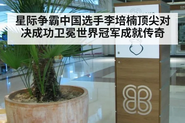 星际争霸中国选手李培楠顶尖对决成功卫冕世界冠军成就传奇